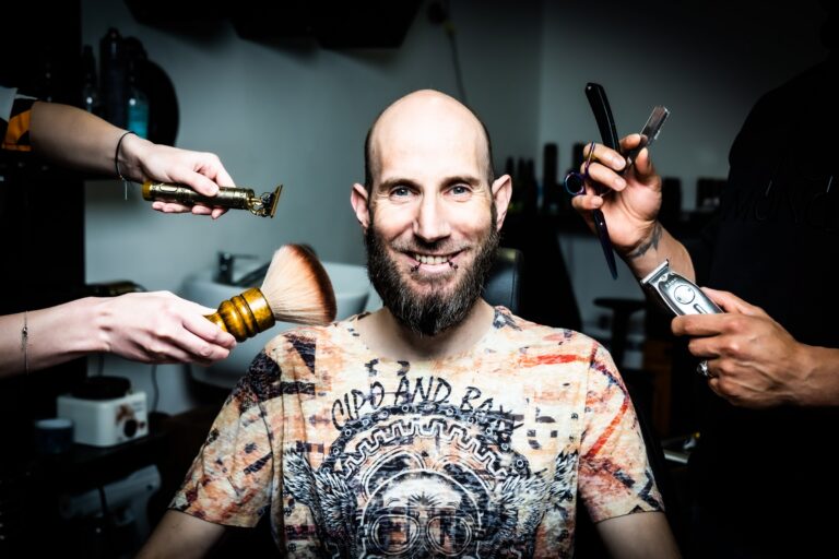 Spende Rasur für neue Begegnungen