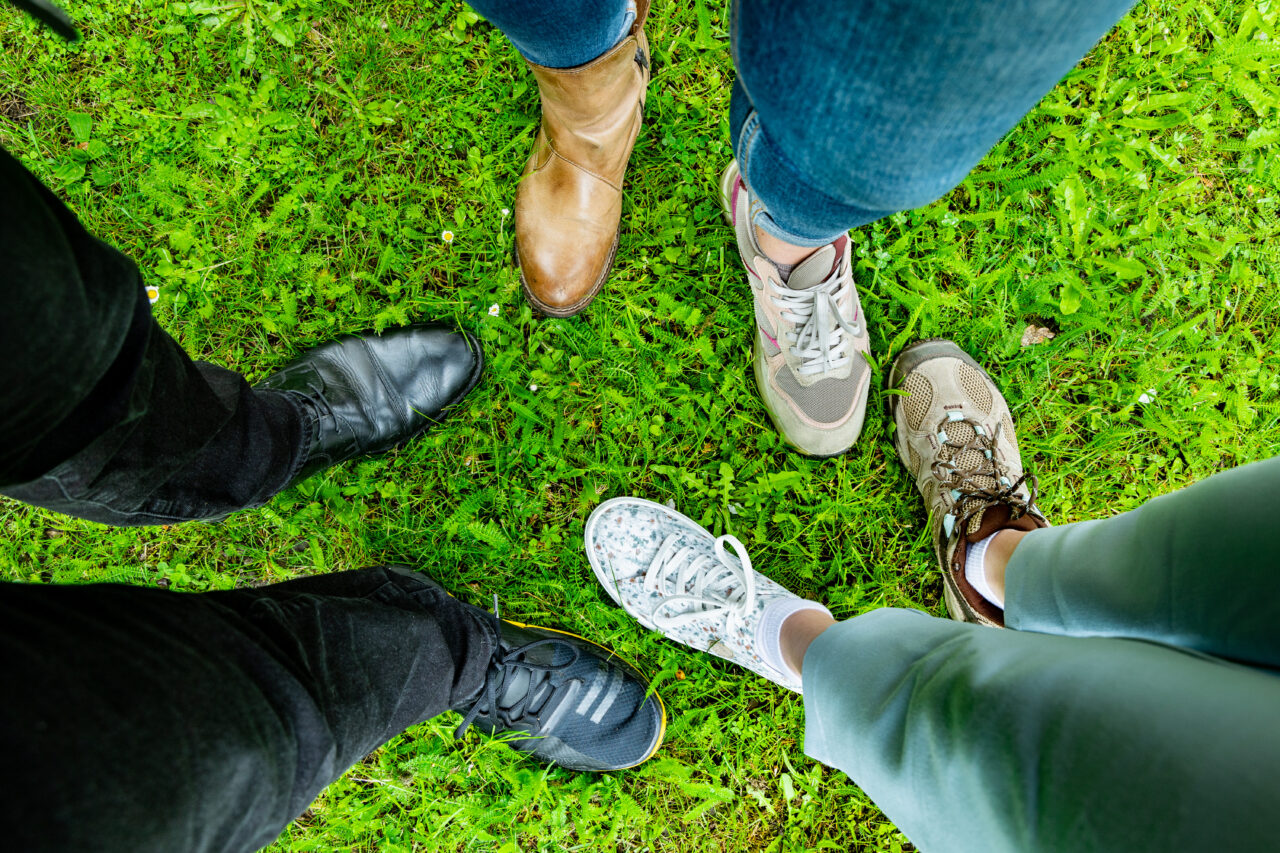 Schuh-Spende für die kalten Füße