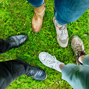 Schuh-Spende für die kalten Füße